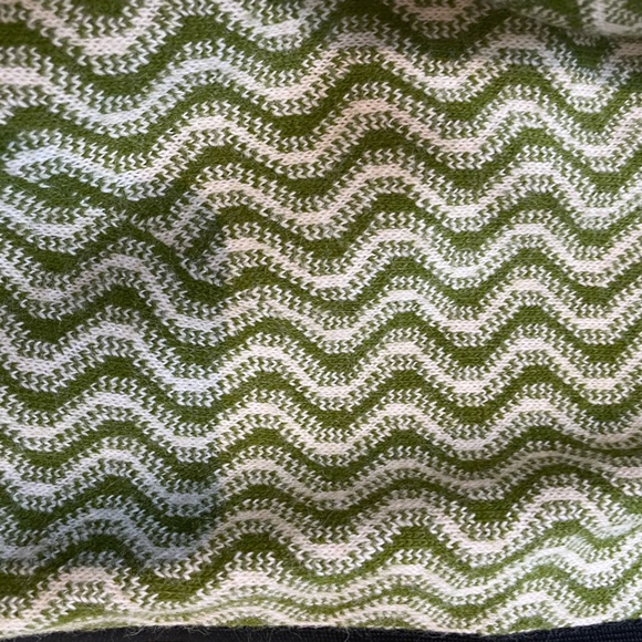 Vintage Retro Green Striped Jacket 1960s or 1970s Blazer - Picture 2 of 15